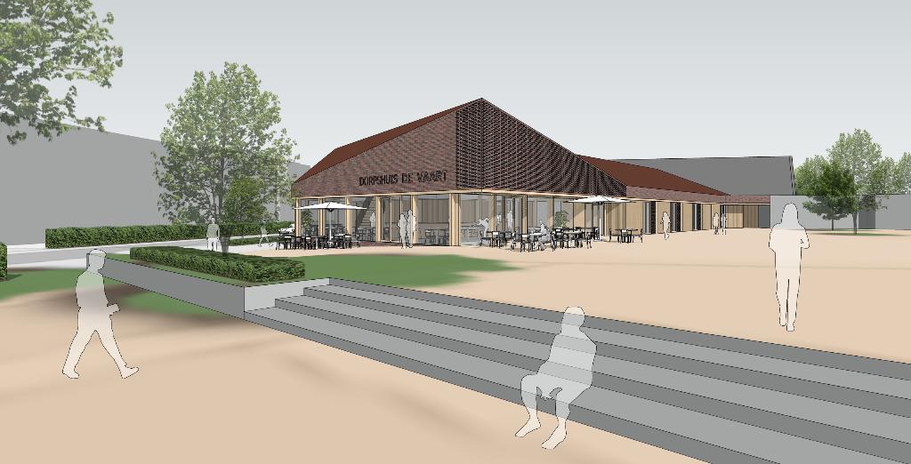 Ontwerp nieuwe dorpshuis Linschoten