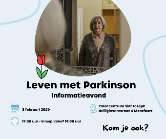 Leven met Parkinson informatieavond in Montfoort 3-2-2026