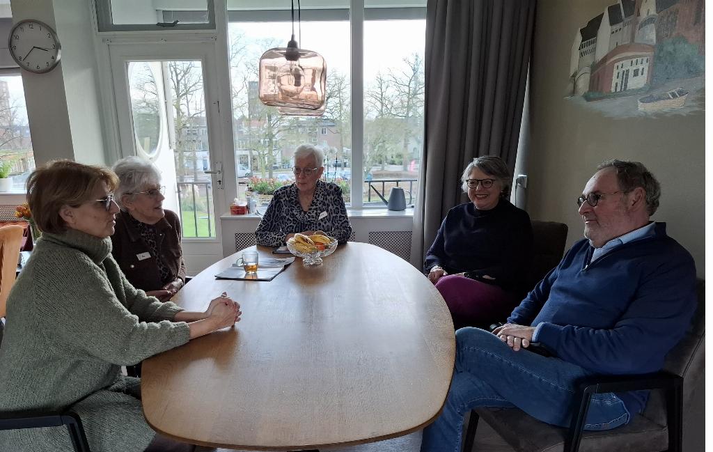 Werkbezoek burgemeester aan Logeerhuis Bredius.