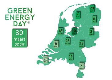 Green Energy Day Utrecht: 23 maart 2026, de dag dat de duurzame energie op is