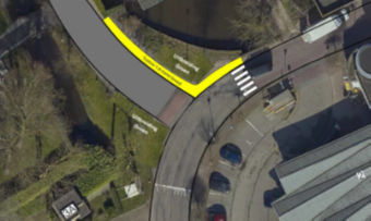 Werkzaamheden aansluiting Julianalaan Willeskopperpoort